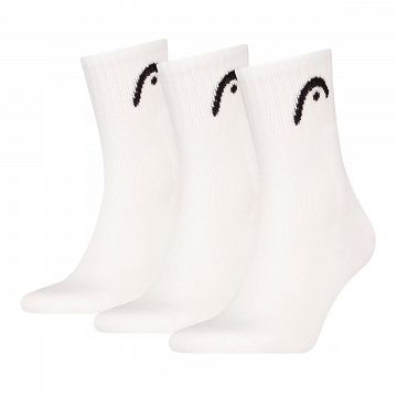 Head Tennis Club Short Crew Socks 3P White
